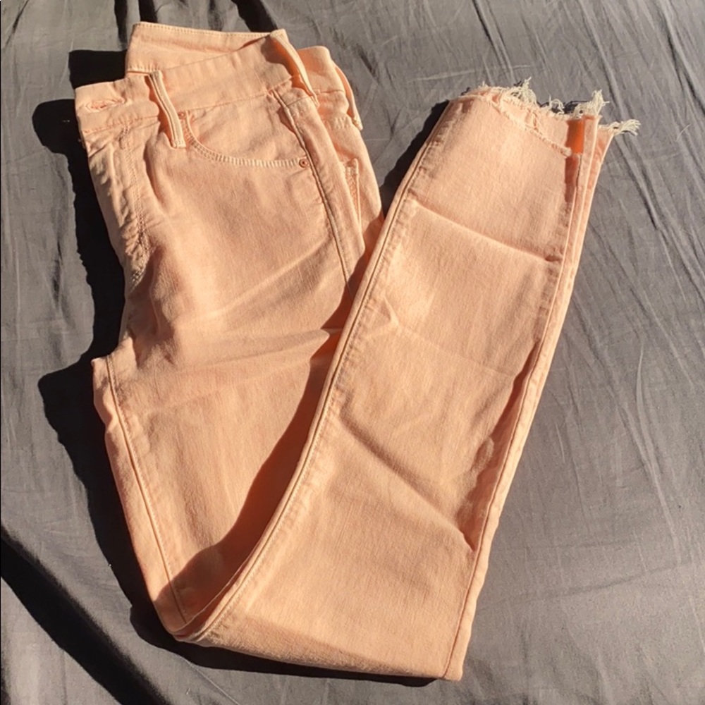 Pink jeans .... skinny